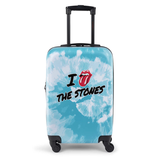 The Rolling Stones - Tie Dye Carry-On Luggage