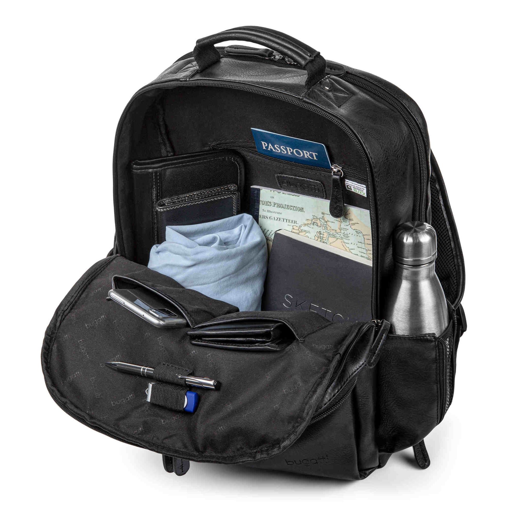 bugatti valentino laptop backpack Bugatti Valentino Backpack – The Quantum Study Apparel