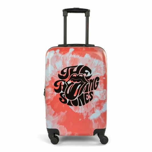 The Rolling Stones - Tie Dye Carry-On Luggage